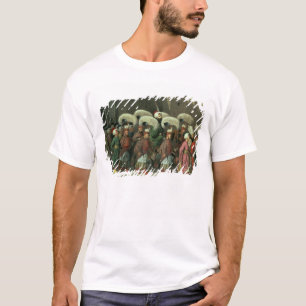 T-shirts Sultão Mahmud II na procissão, 1809