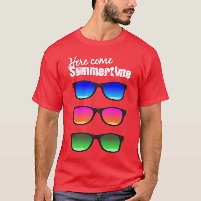 T-shirts Summertime (Frente)
