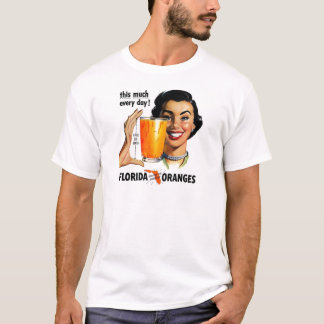T-shirts Sumo de laranja de Florida
