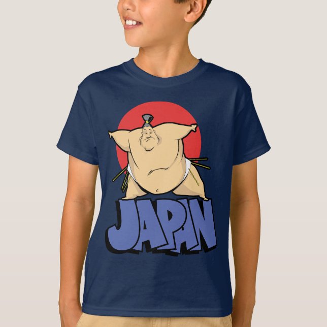 T-shirts Sumo do Japão (Frente)