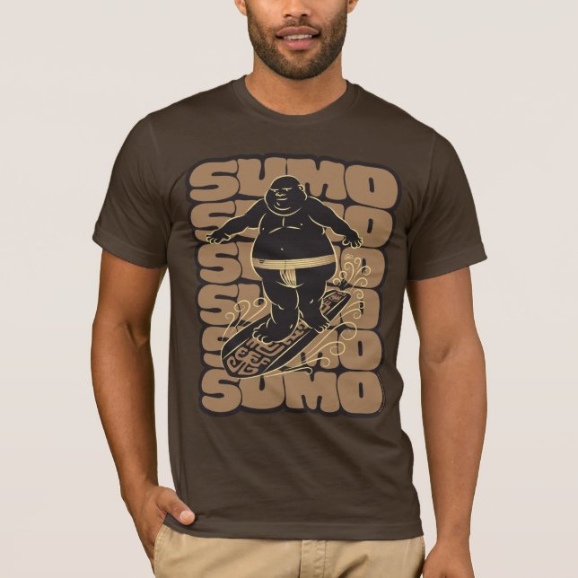 T-shirts Sumo Surfing™ (Frente)