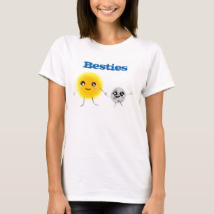 T-shirts Sun e lua Besties