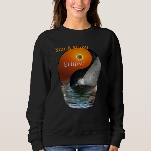 T-shirts Sun e Moon-Eclipse-time (Frente)