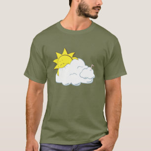 T-shirts Sun e nuvem