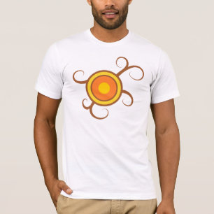 T-shirts Sun estilizado