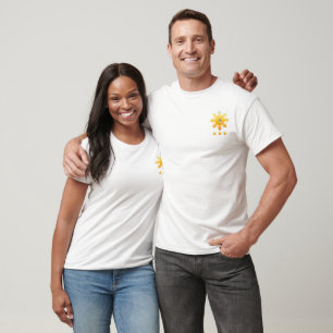T-shirts "Sun, estrelas & mapa do PI "