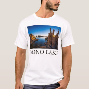 T-shirts Sunrise no lago de Mono, Califórnia