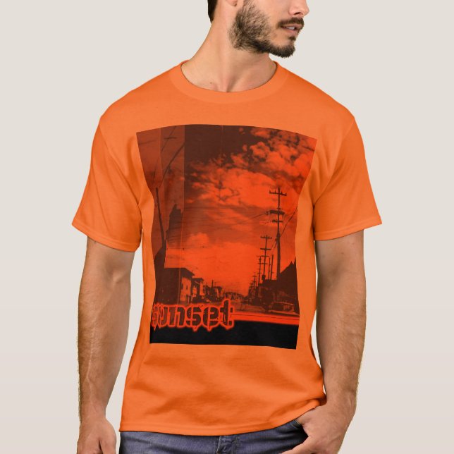 T-shirts sunset7 (Frente)