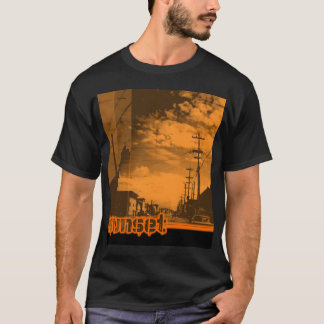 T-shirts sunset7 - no preto