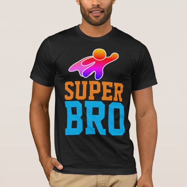 T-Shirts SUPER BROTHER SUPERHERO (Frente)