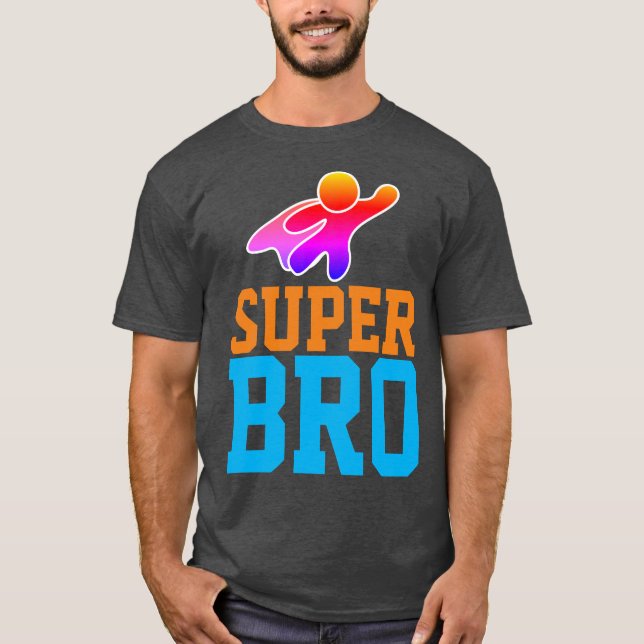 T-Shirts SUPER BROTHER SUPERHERO (Frente)