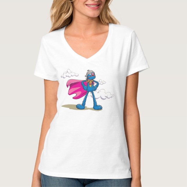 T-shirts Super Grover (Frente)