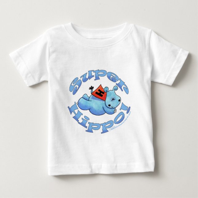 T-shirts Super Hippo (Frente)