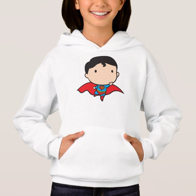 T-shirts Super-Homem de Chibi de Dois Lados (Frente)