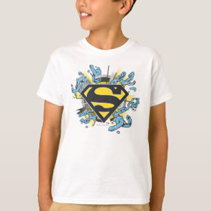 T-shirts Super-Homem  Logotipo das grades