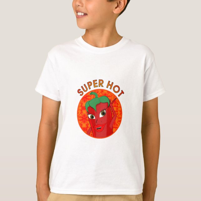 T-shirts Super Hot Pepper Diva (Frente)