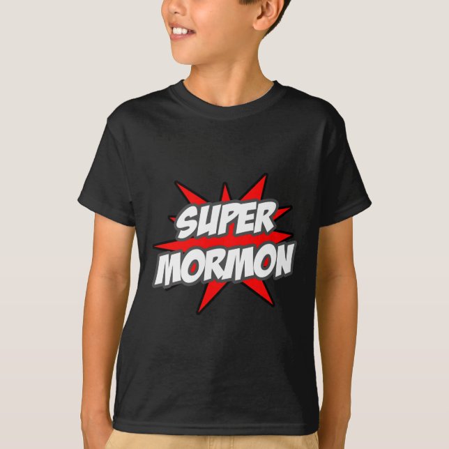 T-shirts Super Mórmon (Frente)