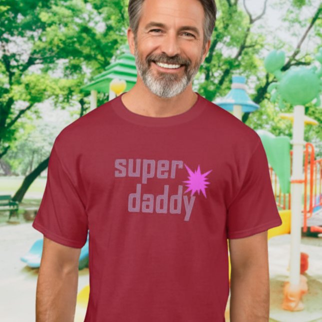 T-shirts super papai (Criador carregado)