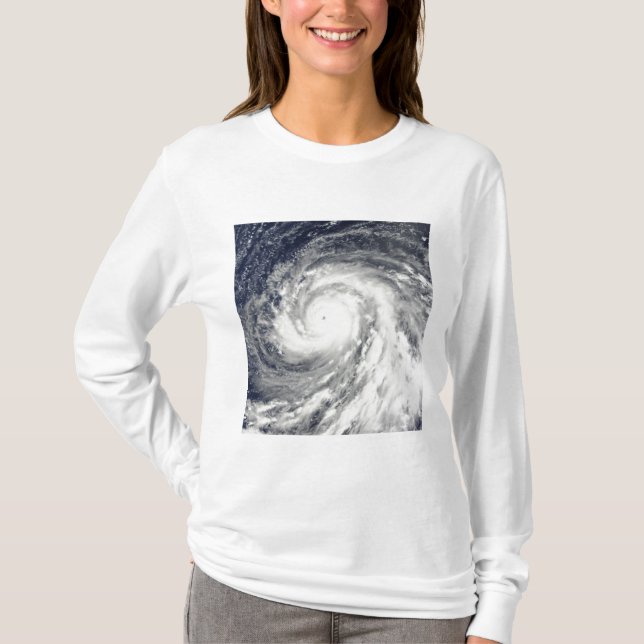 T-shirts Super Typhoon Choi-wan sobre as Ilhas Mariana (Frente)