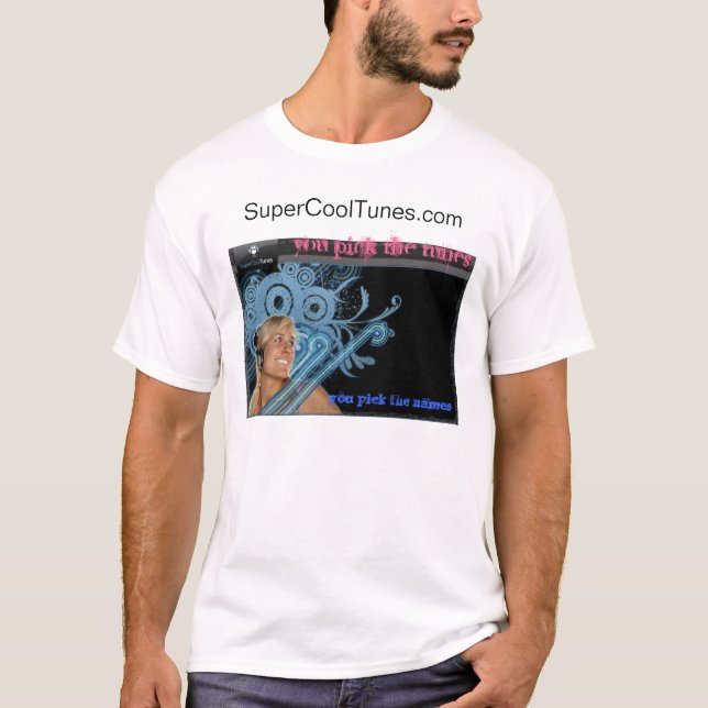 T-shirts SuperCoolTunes (Frente)