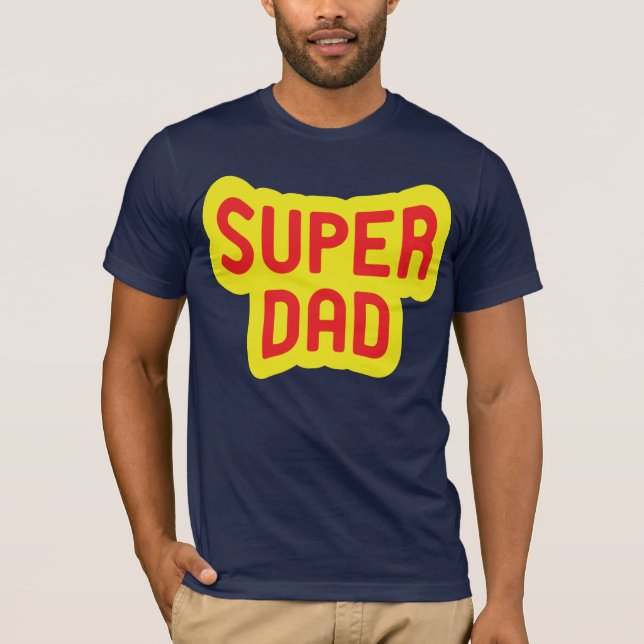 T-shirts Superdad (Frente)