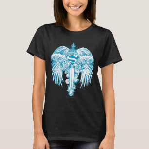 T-shirts Supergirl Blue Wings