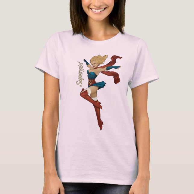 T-shirts Supergirl Bombshell (Frente)