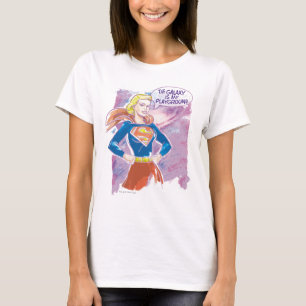 T-shirts Supergirl Galaxy