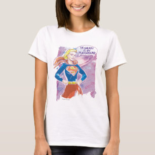 T-shirts Supergirl Galaxy