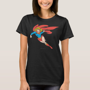 T-shirts Supergirl Leaps e Punhos