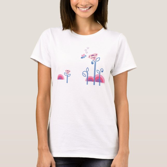 T-shirts Supergirl Love Bee (Frente)