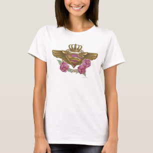 T-shirts Supergirl Ouro Wings