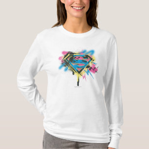 T-shirts Supergirl Paint e Derramares