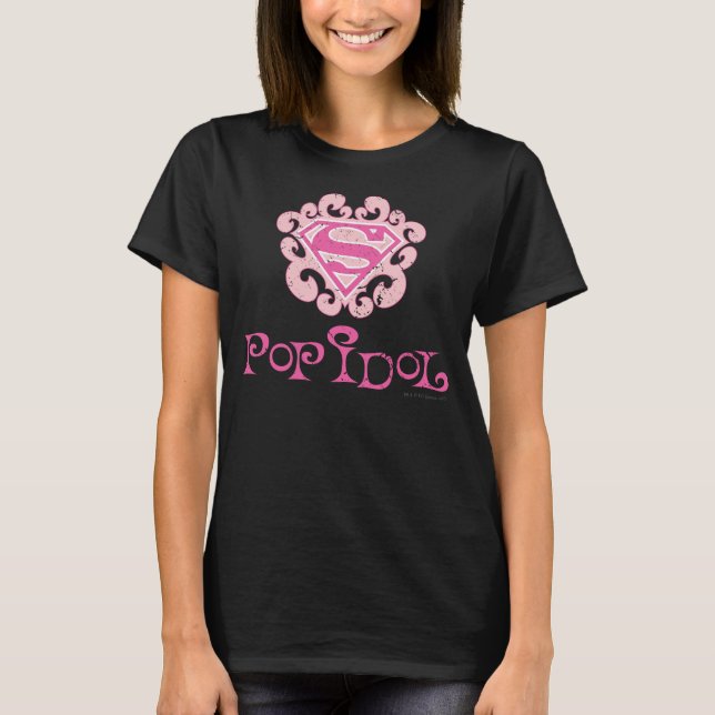 T-shirts Supergirl Pop Idol (Frente)