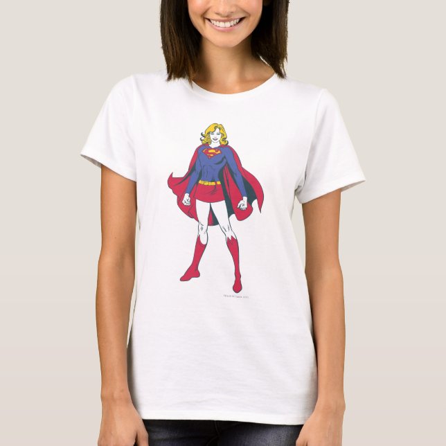 T-shirts Supergirl Pose 2 (Frente)