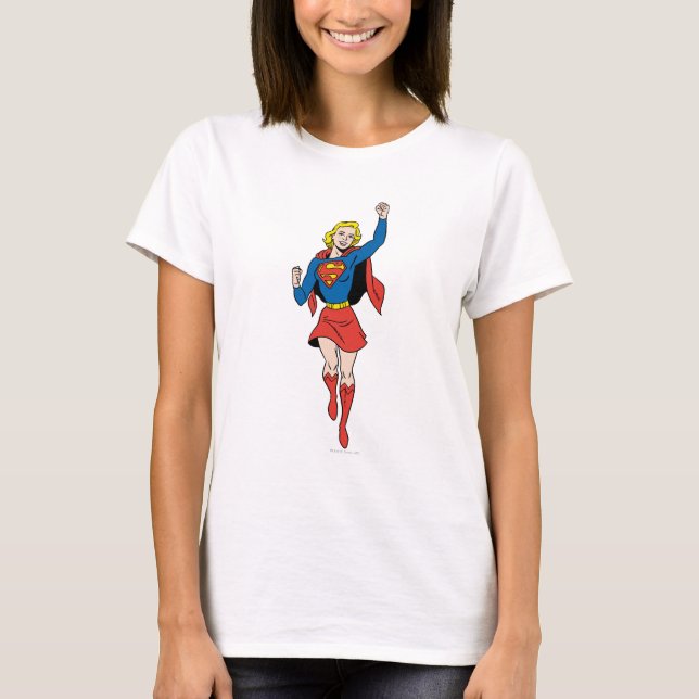 T-shirts Supergirl Pose 4 (Frente)