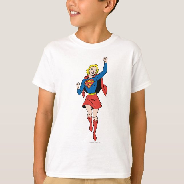 T-shirts Supergirl Pose 4 (Frente)