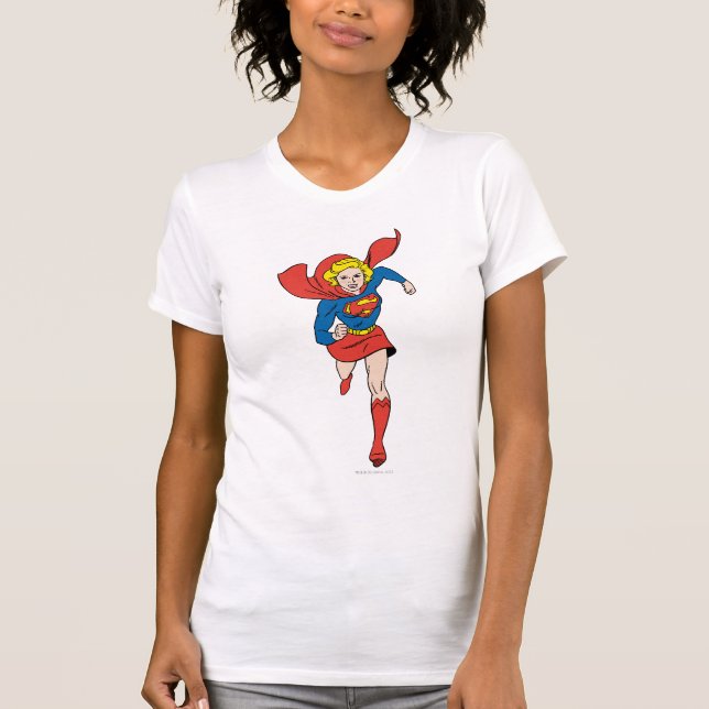 T-shirts Supergirl Pose 8 (Frente)