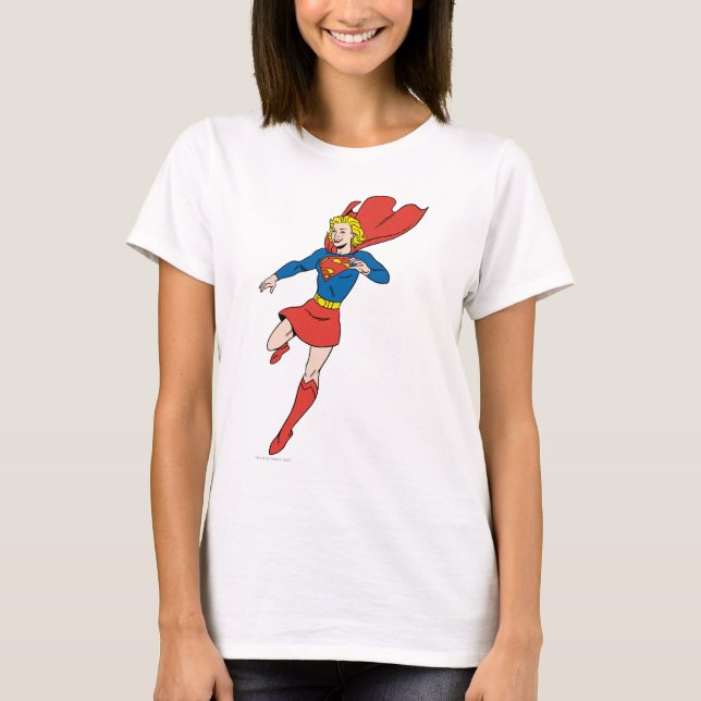 T-shirts Supergirl Pose 8 (Frente)