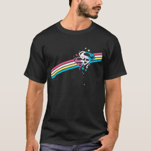 T-shirts Supergirl Rainbow Stripes