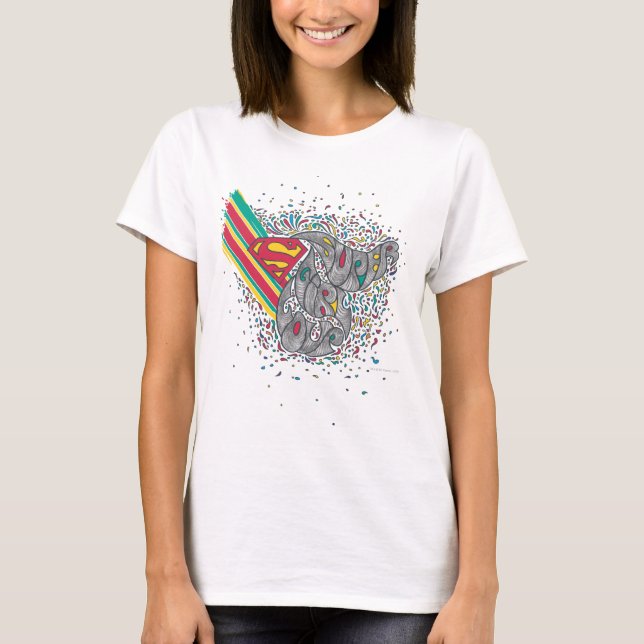 T-shirts Supergirl Random World 2 (Frente)