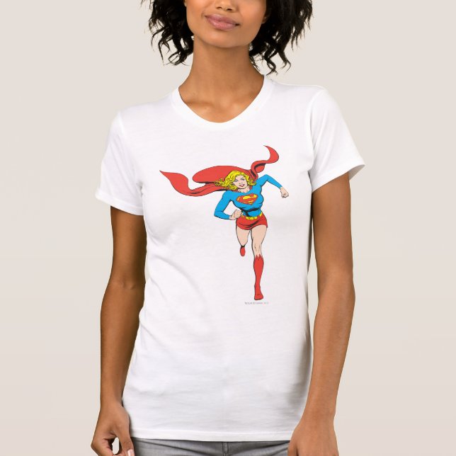 T-shirts Supergirl Ready to Go (Frente)