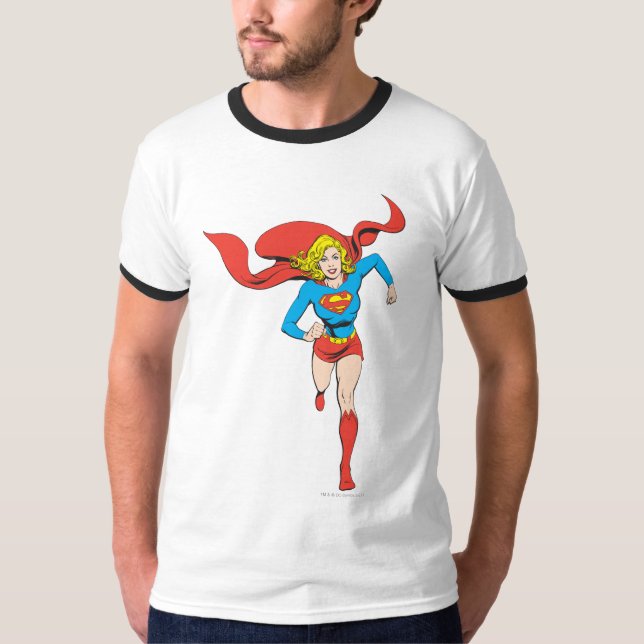 T-shirts Supergirl Ready to Go (Frente)