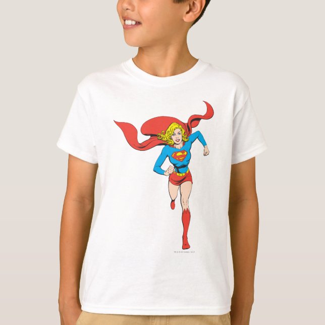 T-shirts Supergirl Ready to Go (Frente)
