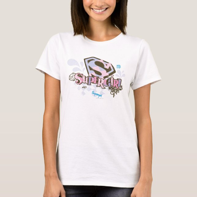 T-shirts Supergirl Tão Fabulosa 1 (Frente)