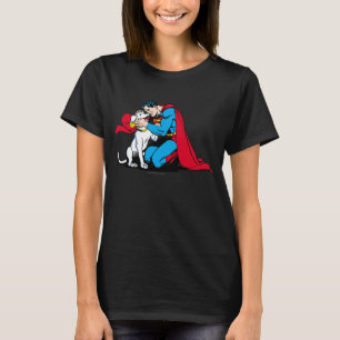 T-shirts Superman e Krypto