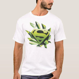 T-shirts Superman Estilizado Logotipo verde
