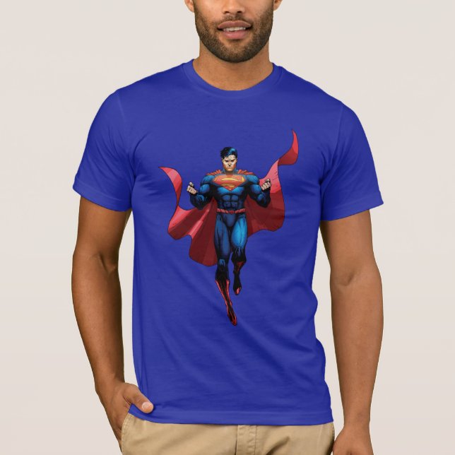 T-shirts Superman Flying (Frente)