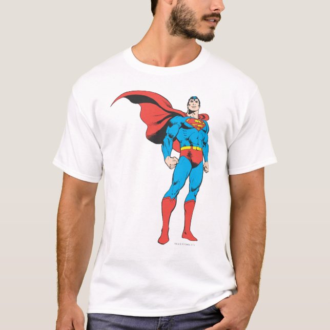T-shirts Superman Posing 3 (Frente)