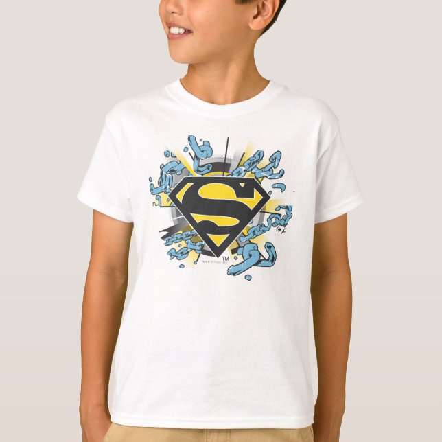 T-shirts Superman S-Shield | Logotipo de cadeiras (Frente)